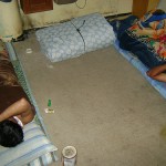 Home of migrant workers in Kuwait